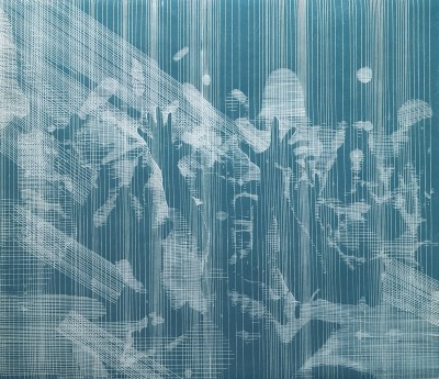 Forum, 45,8 x 51 cm, Linocut, 2019, Edition of 9 + 3