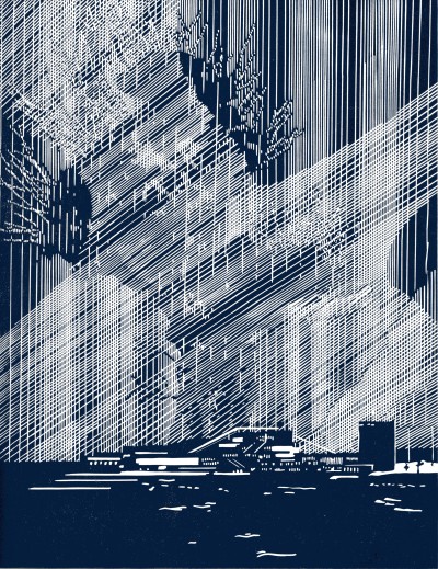 Grund, 27 x 21 cm, Linocut, 2019, Edition of 18 + 3