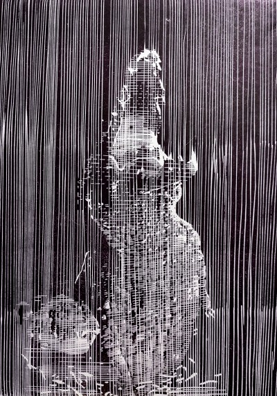 Reflex II, 27 x 18,5 cm, Linocut, 2020, Edition of 50 + 3
(available in the shop)