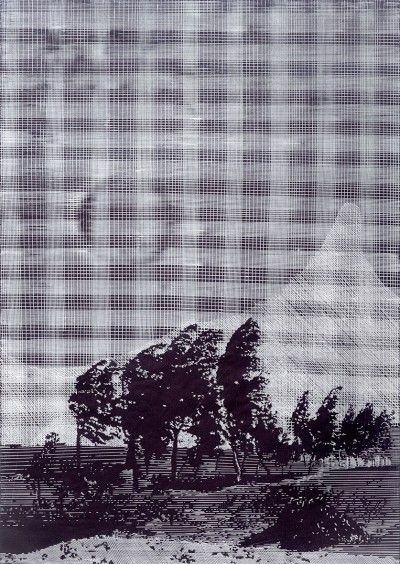 Brise, 69 x 49 cm, Linocut, 2022, Edition of 9 + 2