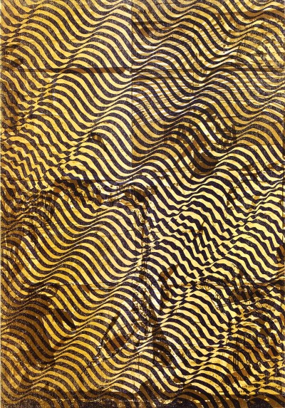 Amnesia III, 60 x 42 cm, Linocut, 2021, Edition of 1