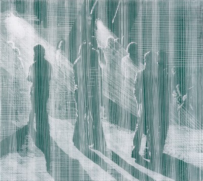 Staub, Linocut, 42,8 x 47,5 cm, 2018, Edition of 7 + 2