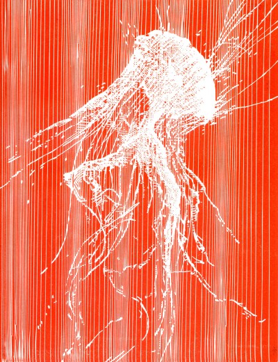 Sog, Linocut, 27 x 21 cm, 2022, Edition of 50 + 5
(available in the shop)